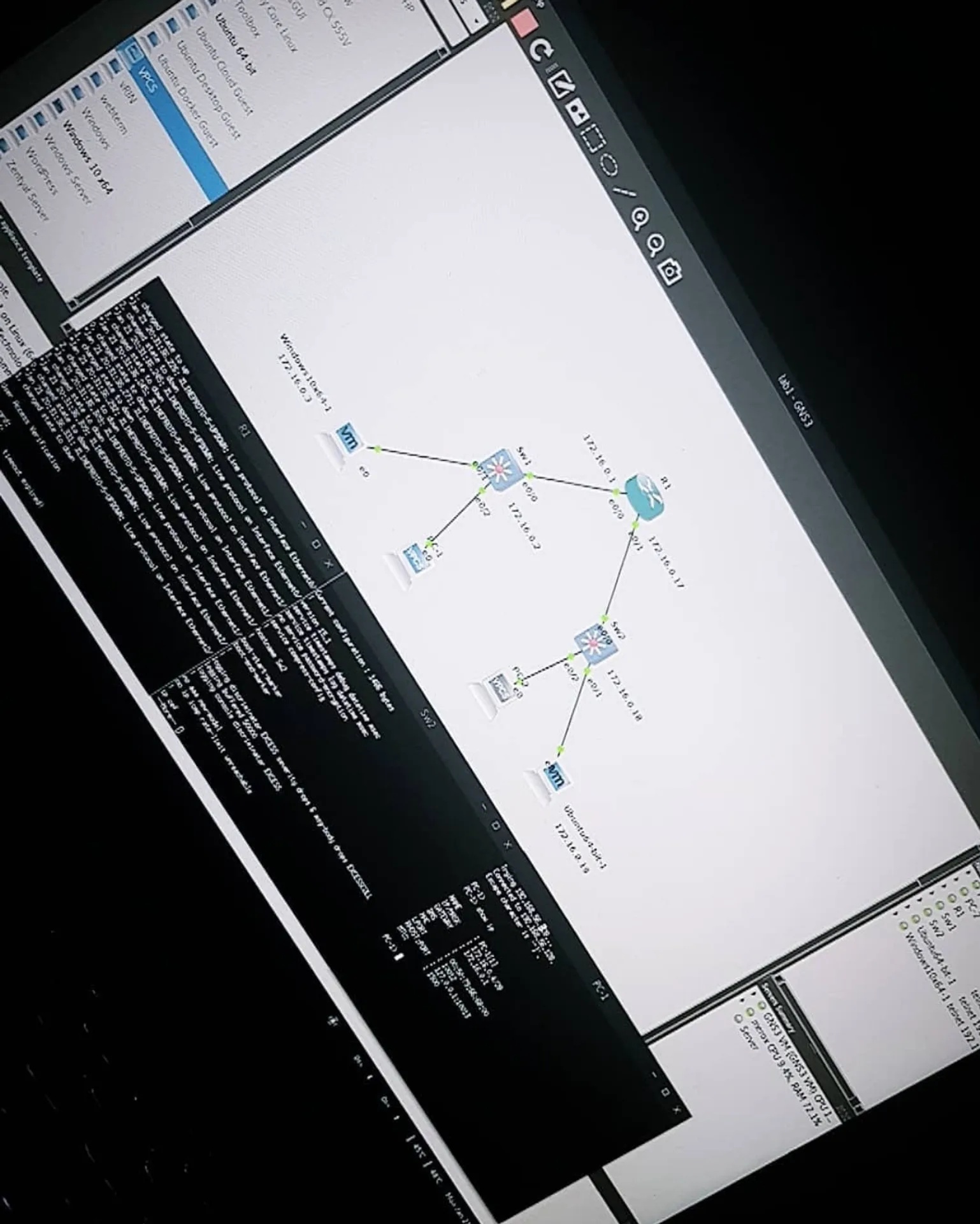 First Cisco Lab in GNS3