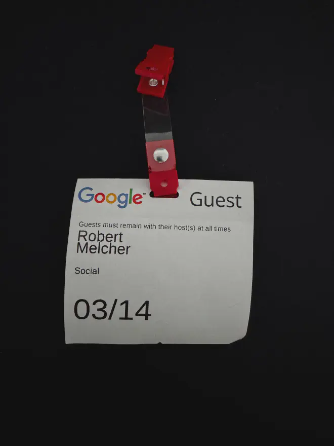 Google guest badge