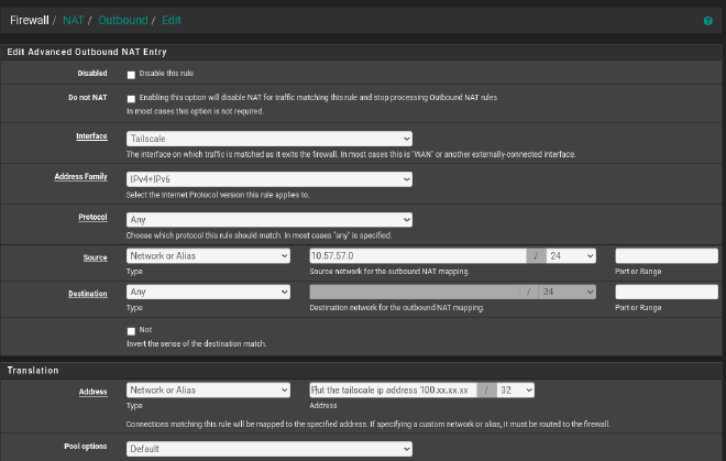 Tailscale pfSense2