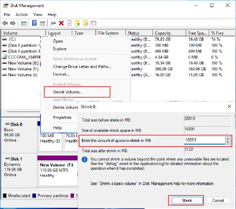 Windows Disk Management