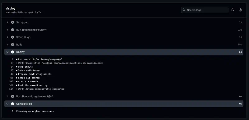 GitHub Actions Workflow