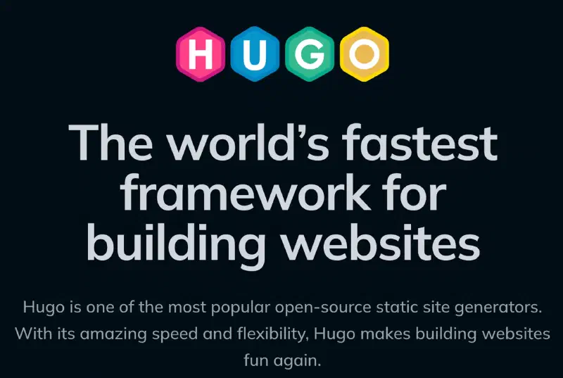 Hugo Website