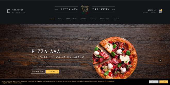 Screenshot of AVA Delivery